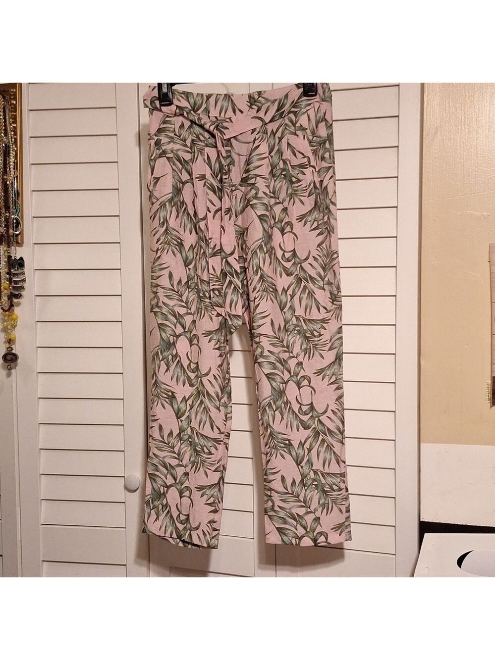 Coco Cabana Floral Pants Sz S Nwt